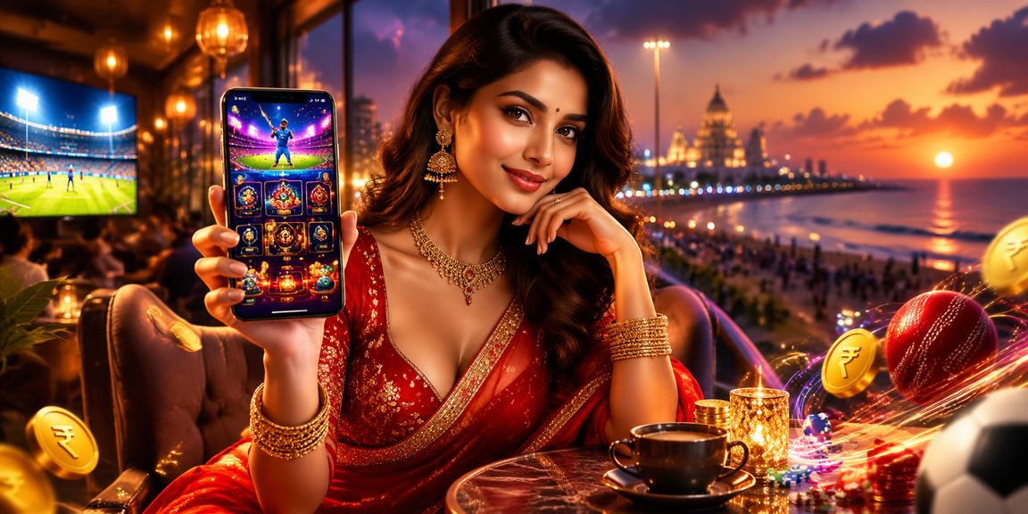 Live casino dealer hosting a game session in India